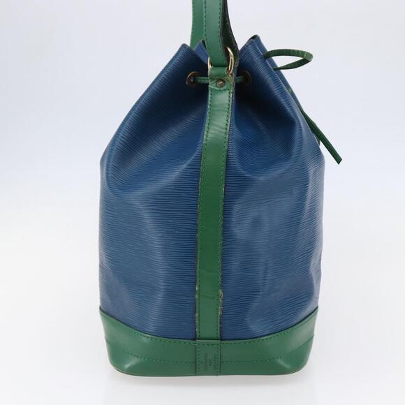 LOUIS VUITTON Epi Noe Shoulder Bag Bicolor Green Blue M44044 - Picture 4 of 12